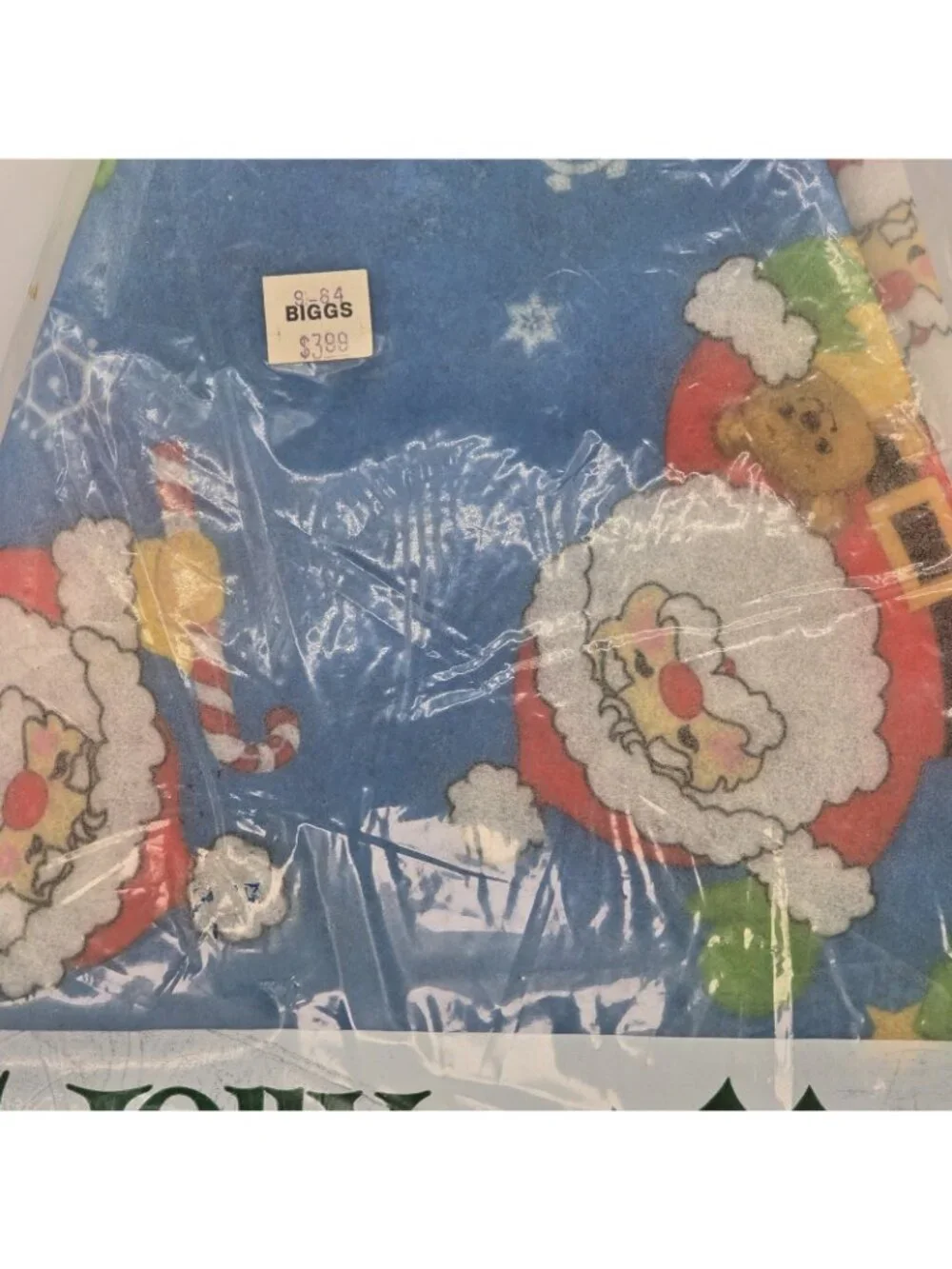 Vtg USA Made Holly Print 42